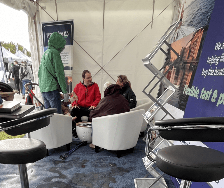 Crick boat show 2024 wrap up Promarine Finance